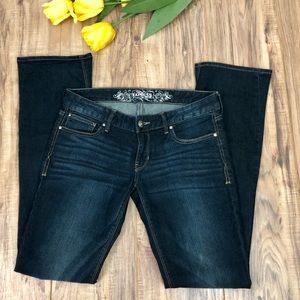 Express Zelda Barely Boot Jeans Size 4R